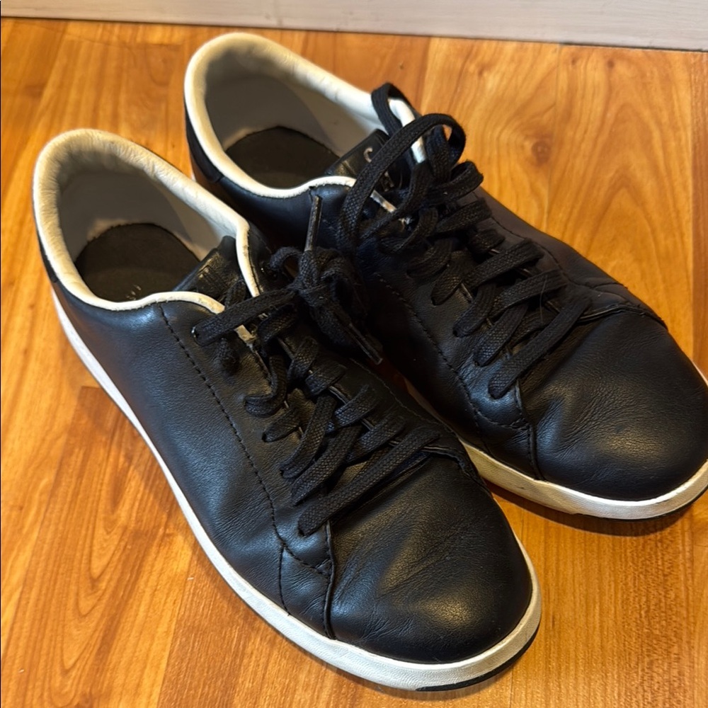 Cole Haan Black Leather Sneaker